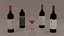 Bouteille et verre de vin