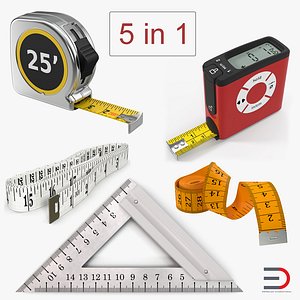 3D measure tools 3 model