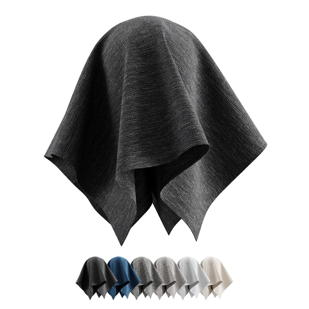 Bolia Textile Polyester Ocean 3D Model TurboSquid 2013742