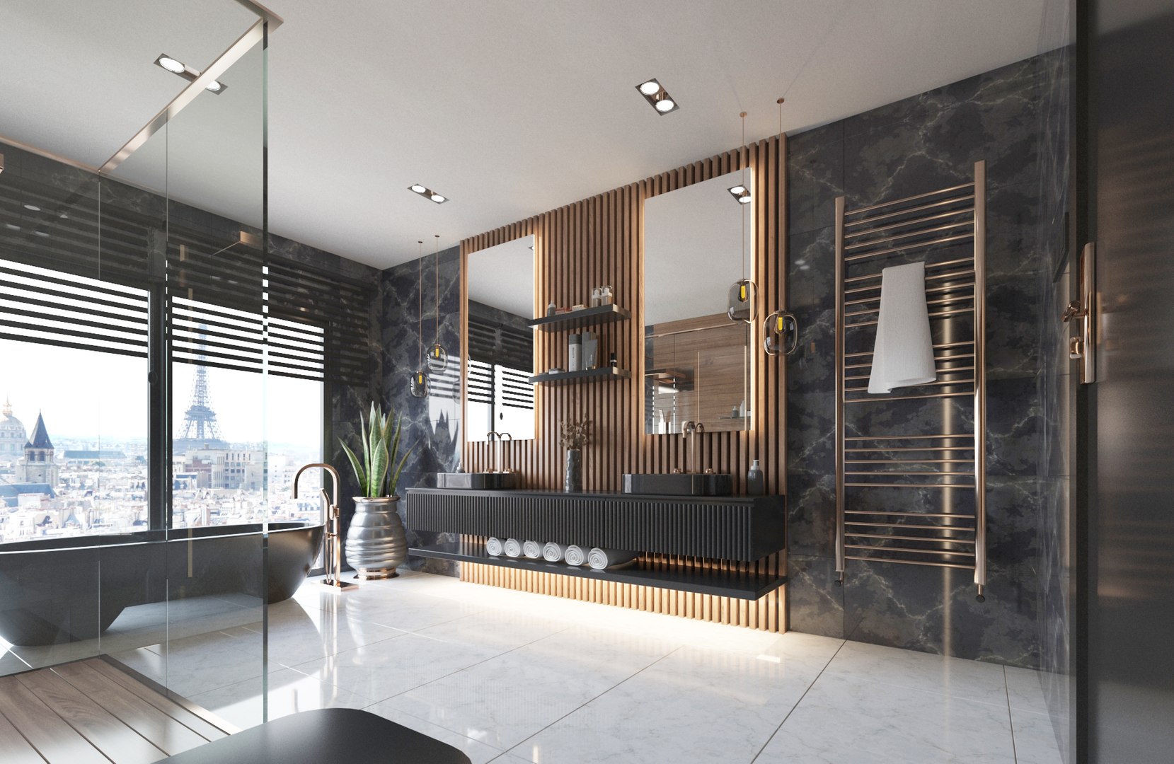 3D Bathroom Interior Bundle Model - TurboSquid 2427511