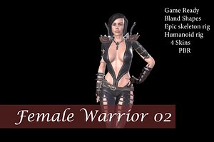 Female warrior 02