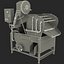 3ds max vegetables washing machine
