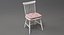 realistic dining chair model