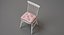 realistic dining chair model