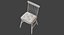 realistic dining chair model
