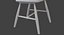 realistic dining chair model