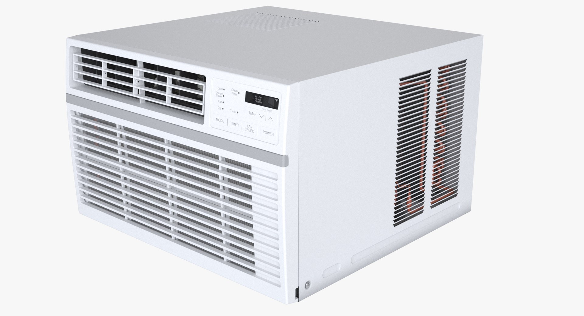 3D Photoreal Window Air Conditioner - TurboSquid 1317696