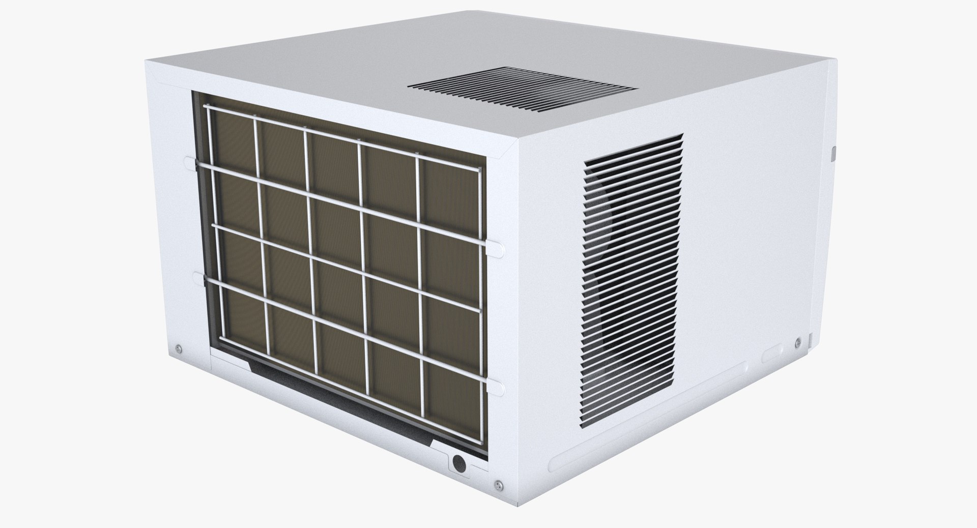 3D Photoreal Window Air Conditioner - TurboSquid 1317696