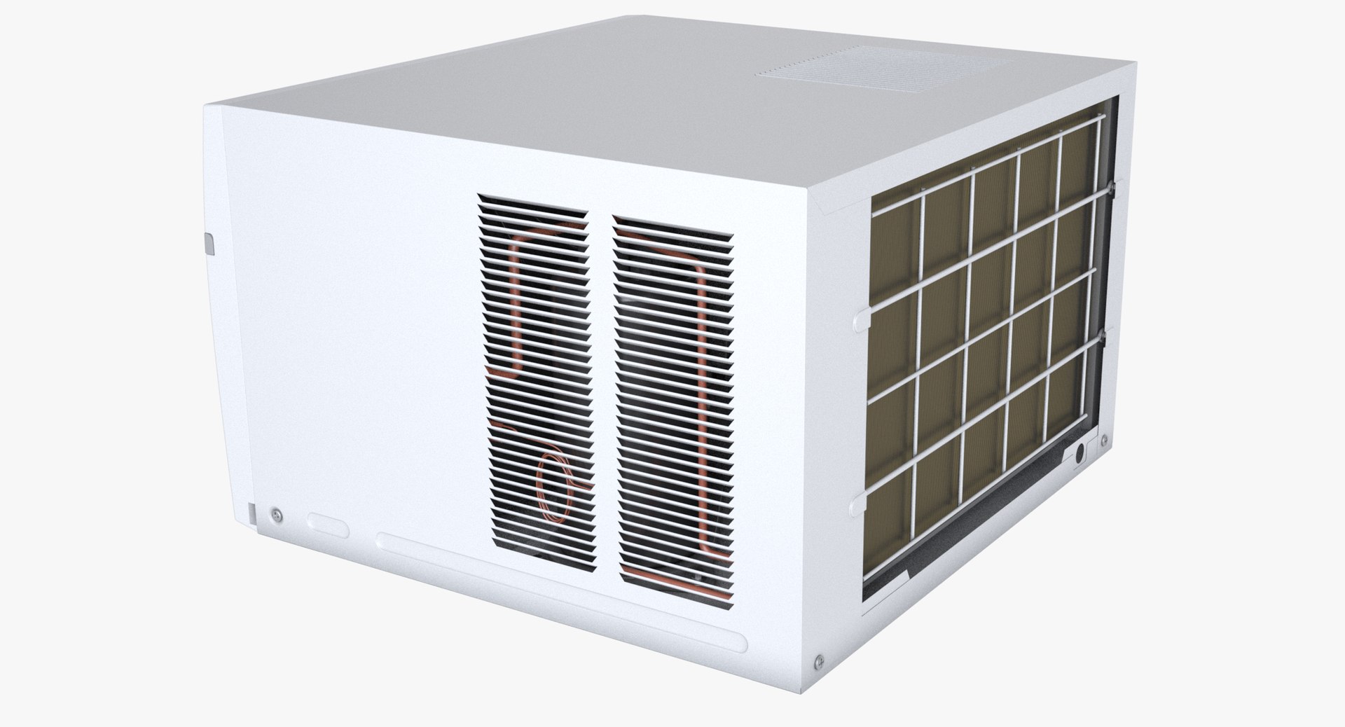 3D Photoreal Window Air Conditioner - TurboSquid 1317696