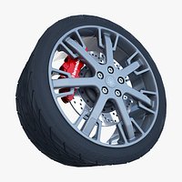 Maserati GranTurismo S Wheel