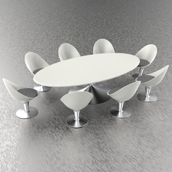 modelo 3d Modern Table Set - TurboSquid 1921653