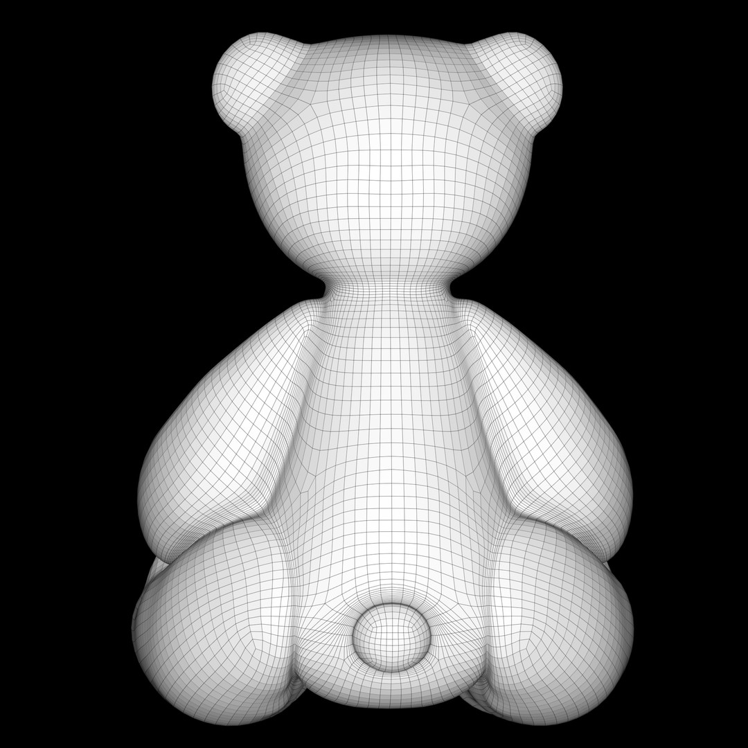 3d teddy bear