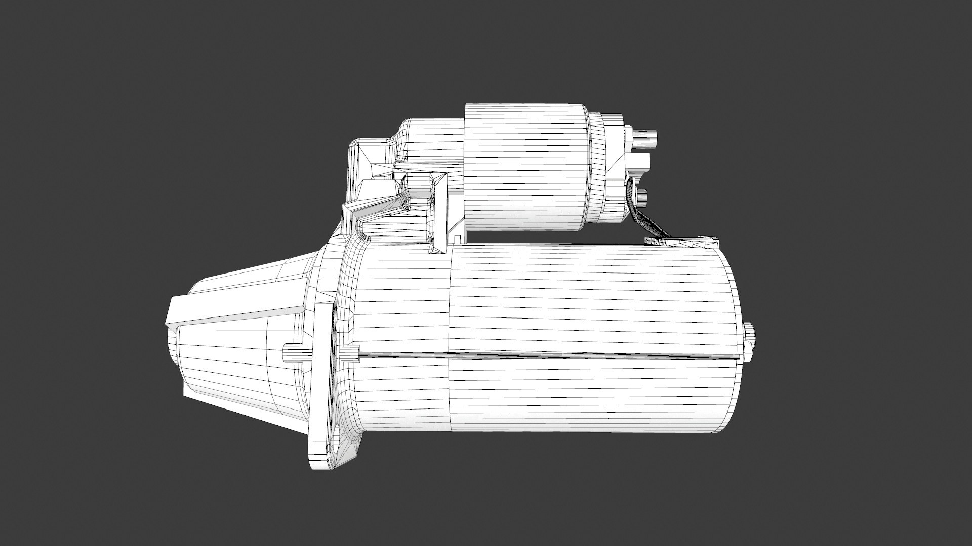 3D Starter Motor - TurboSquid 2326857