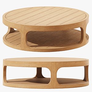 3D CASSALE ROUND COFFEE TABLE - 48