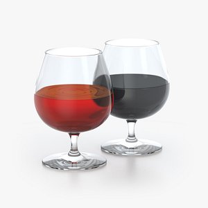 Cognac or whiskey glass
