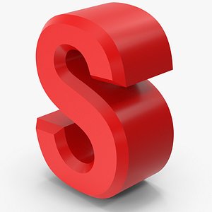 3D Letter S