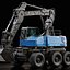 Wheeled Excavator