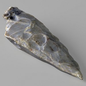 Stone spear head