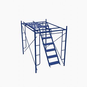 3D scaffolding model