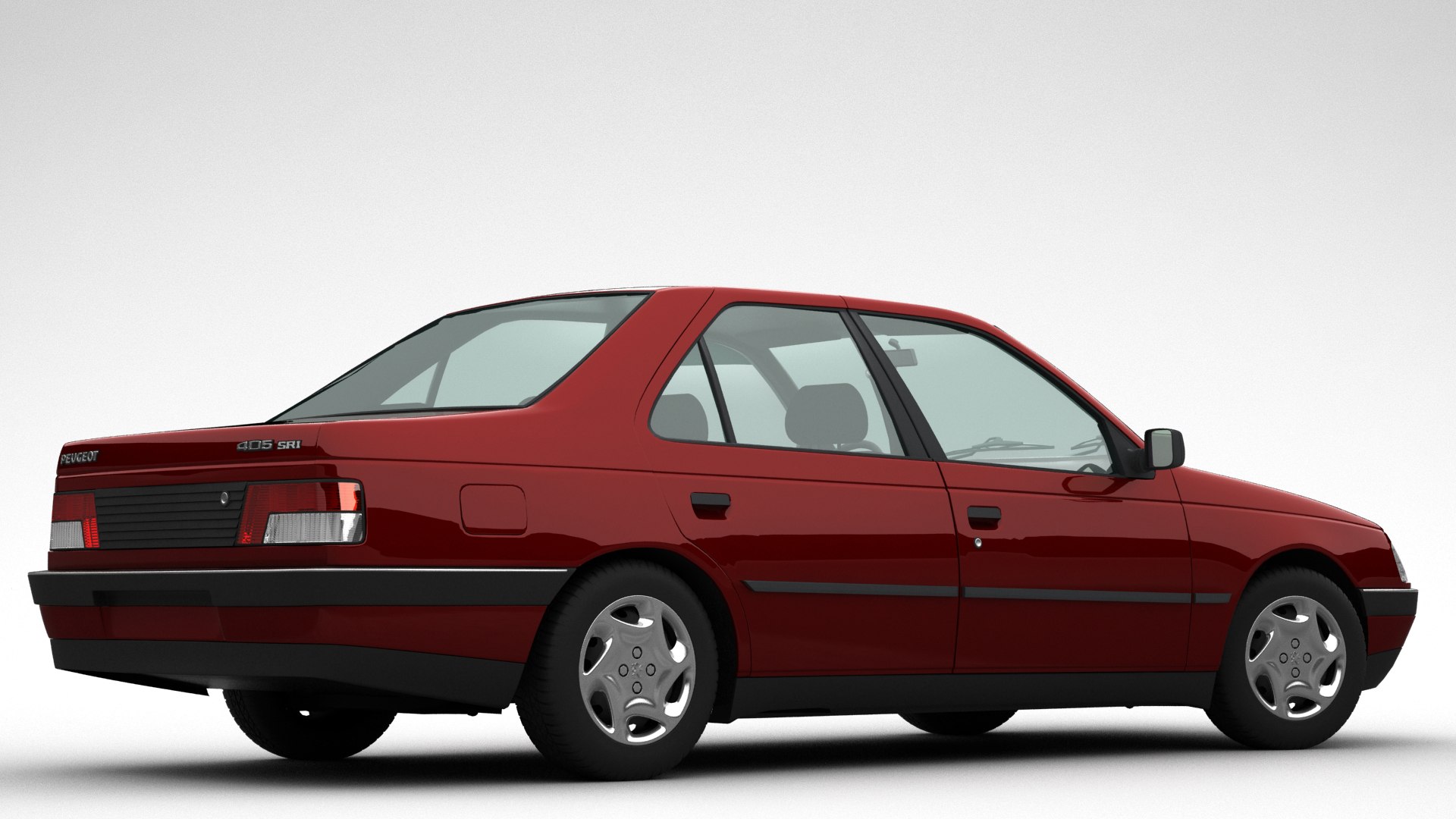 3D Peugeot 405 SRi Sedan - TurboSquid 2091739