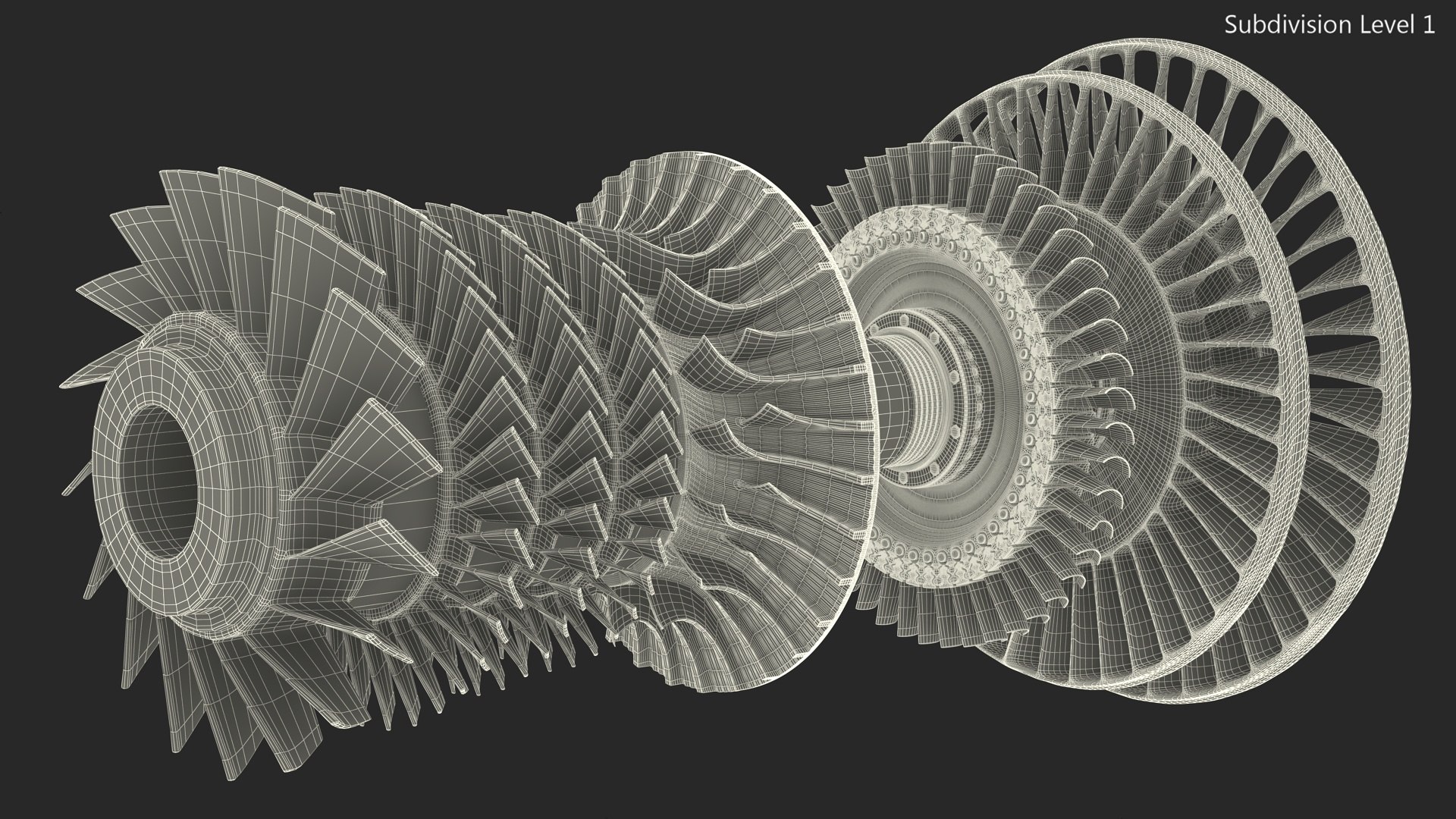 3D Steam Turbine For Power Generation Model - TurboSquid 2328329