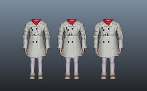 girl ready print 3 3D model