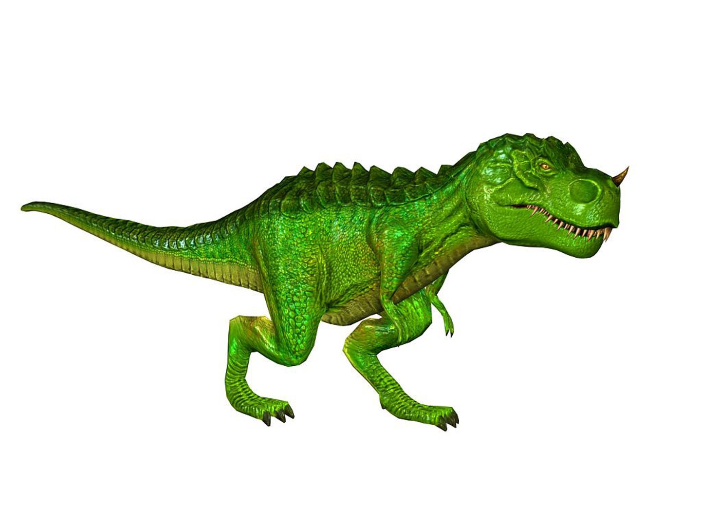 Google Dinosaur T-Rex 3D Model by KhaganFX