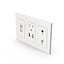 USB TV SAT Socket Outlet And Light Switch