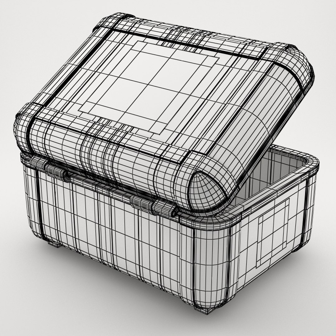 3D ammo box model - TurboSquid 978471