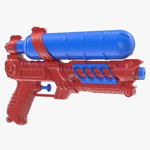 Water Gun 3D Model
