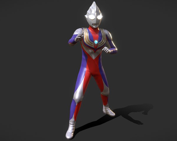 ウルトラマンティガ3dモデル Turbosquid