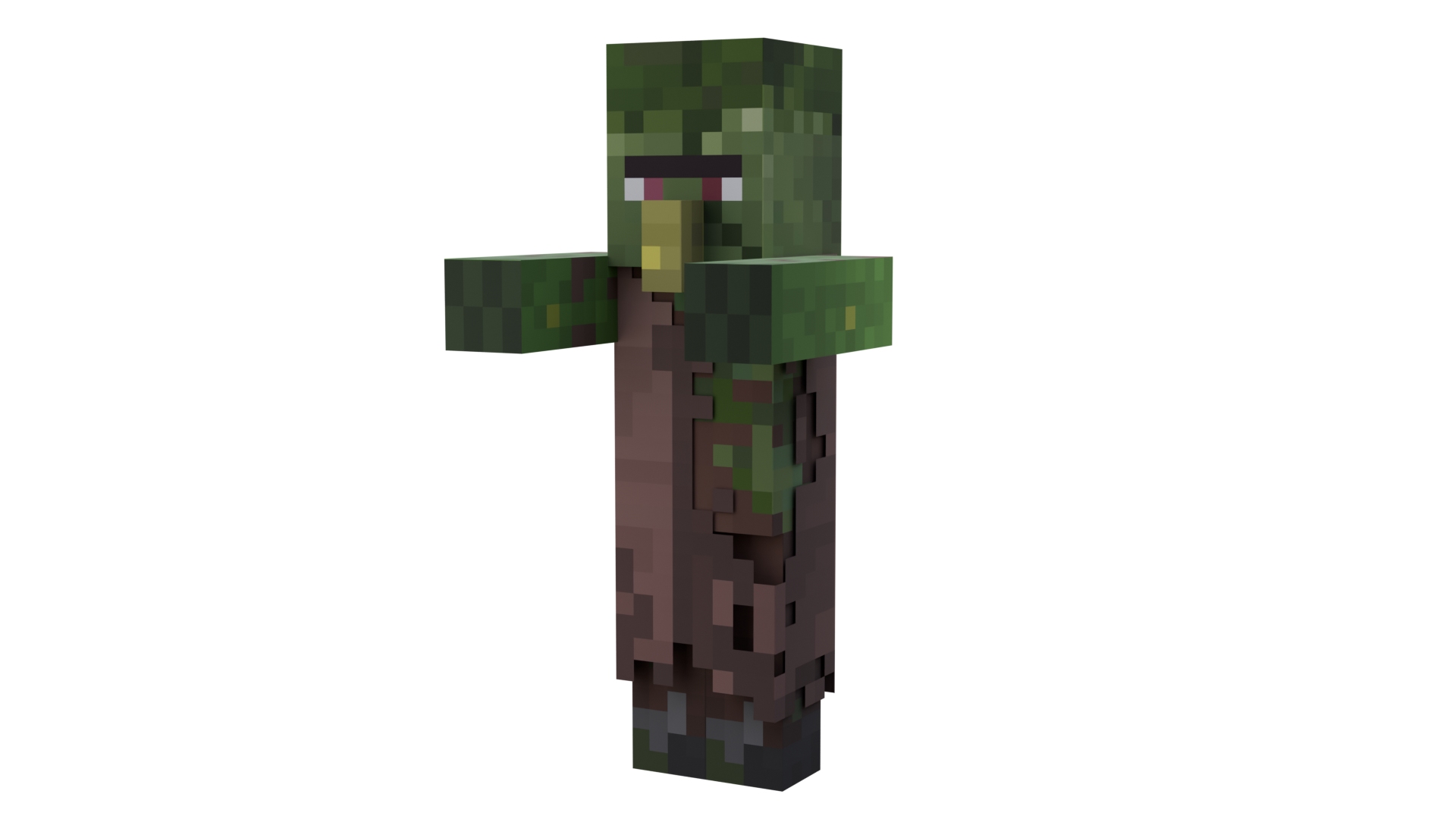 Minecraft Zombie Villager Rigged 3D Model Game Ready 4K PBR 3D model https://p.turbosquid.com/ts-thumb/bM/udhJWp/J4/turn/png/1786038988/1920x1080/turn_fit_q99/4ce8a49546e9fa79b5225035a785372561e697f1/turn-1.jpg