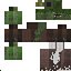 3D-модель зомби-жителя из Minecraft, готовая к использованию в играх, разрешение 4K, PBR.