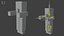 3D-модель зомби-жителя из Minecraft, готовая к использованию в играх, разрешение 4K, PBR.