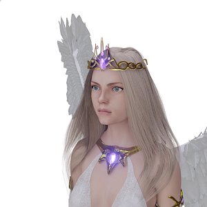 Beautiful flying angel