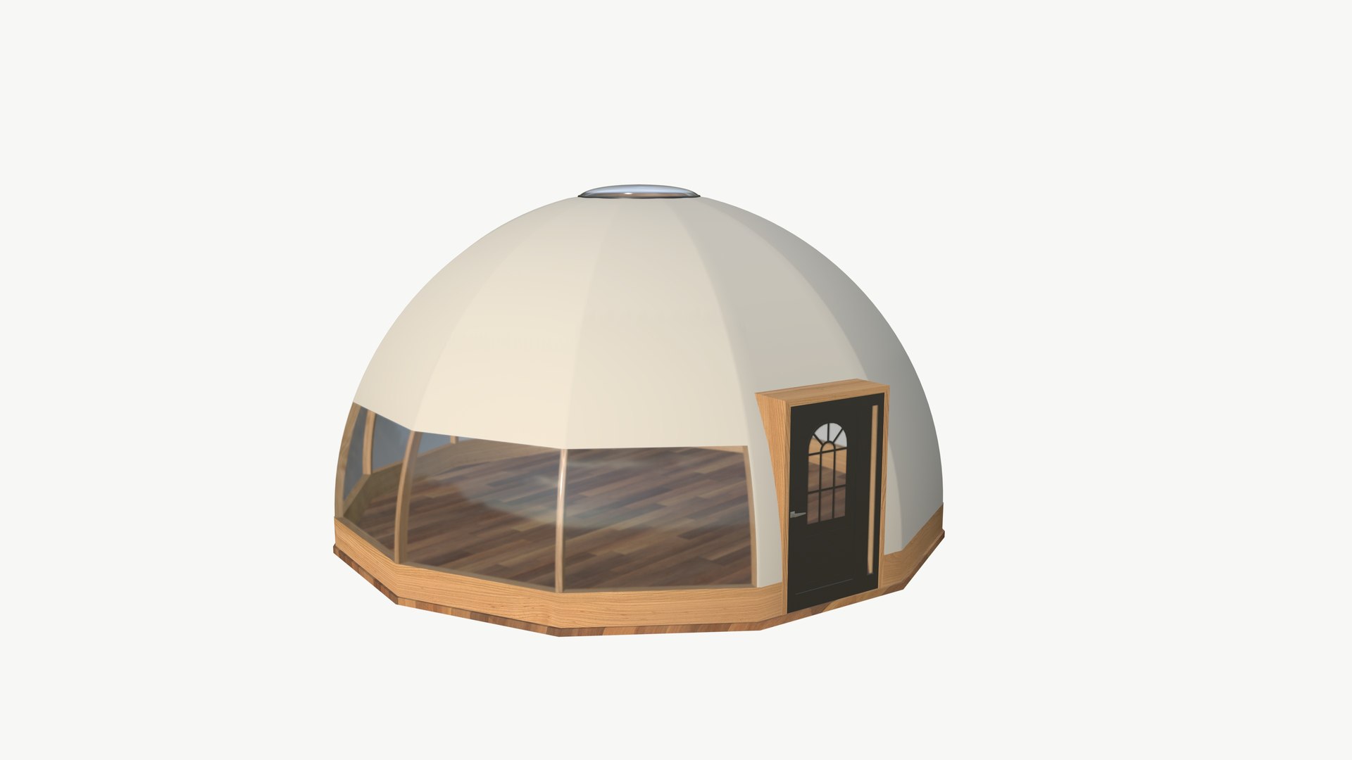 3D Dome Structure Realistic Model - TurboSquid 2122601