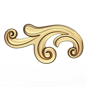 3D Carved Plaster Molding Decoration 036