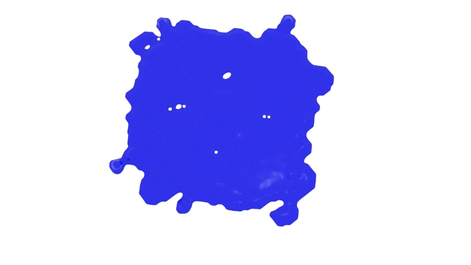 3D Cube Splash Splatter Model - TurboSquid 1161739