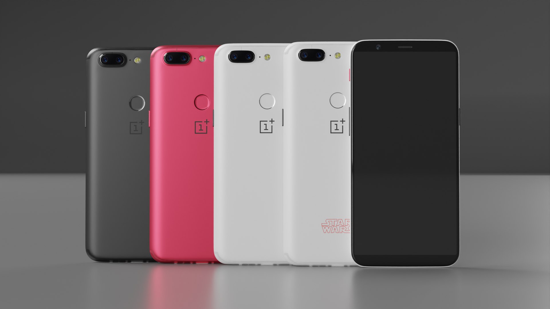 oneplus 5t colors