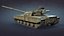 T-64 BM Bulat Low-Poly