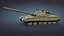 T-64 BM Bulat Low-Poly