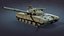 T-64 BM Bulat Low-Poly