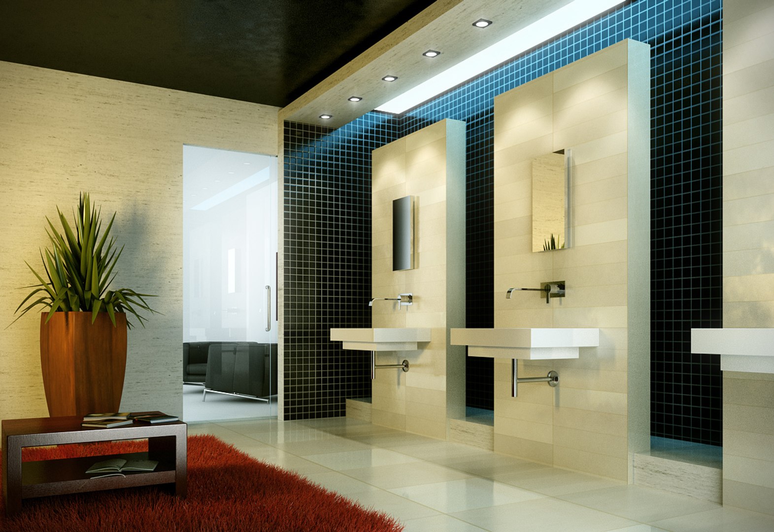 3d Bathroom Model