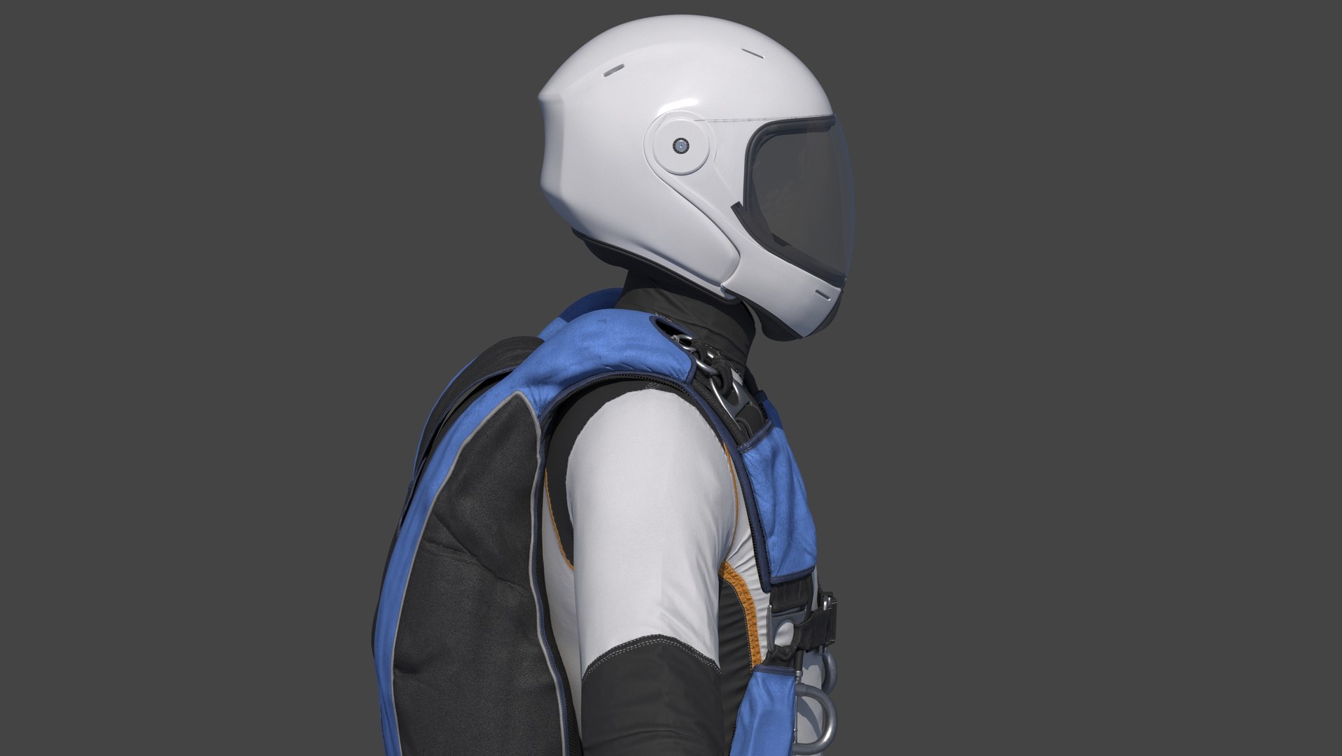 3D Skydiver model https://p.turbosquid.com/ts-thumb/bN/379vCV/ax/shots0000/jpg/1690657120/1920x1080/fit_q87/ba6f325cc28b1f92e64ca3494b4e7d82f739fbd4/shots0000.jpg