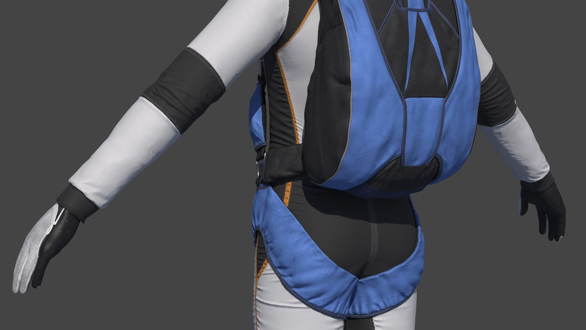 3D Skydiver model https://p.turbosquid.com/ts-thumb/bN/379vCV/mR/shots0007/jpg/1690657161/1920x1080/fit_q87/b36f5d09070b73273d9729dc35a01469501e5d05/shots0007.jpg