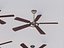 Collezione di ventilatori da soffitto con luci - Modello 3D