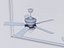 Collezione di ventilatori da soffitto con luci - Modello 3D