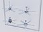 Collezione di ventilatori da soffitto con luci - Modello 3D