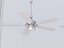 Collezione di ventilatori da soffitto con luci - Modello 3D