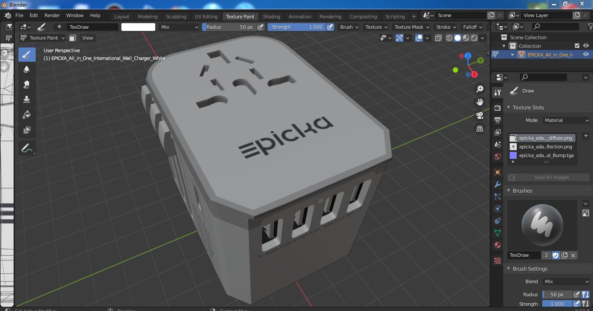 3D EPICKA All in One International Wall Charger White https://p.turbosquid.com/ts-thumb/bN/8srIYu/Ee/epickaallinoneinternationalwallchargerwhitevray3dmodel022/jpg/1647619105/1920x1080/fit_q87/d76c054a402b96dd6cabddb773c200555f52c3fe/epickaallinoneinternationalwallchargerwhitevray3dmodel022.jpg